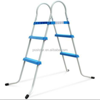 Accessoire de piscine hors sol, support d'escalier de piscine, échelle de piscine pré-assemblée, antidérapante, en acier inoxydable 304