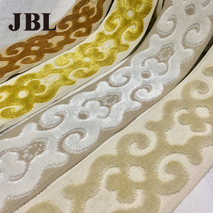 JBLSUM-tapicería de tela de terciopelo Jacquard personalizada, encaje de moda, venta al por mayor - Product Image 3