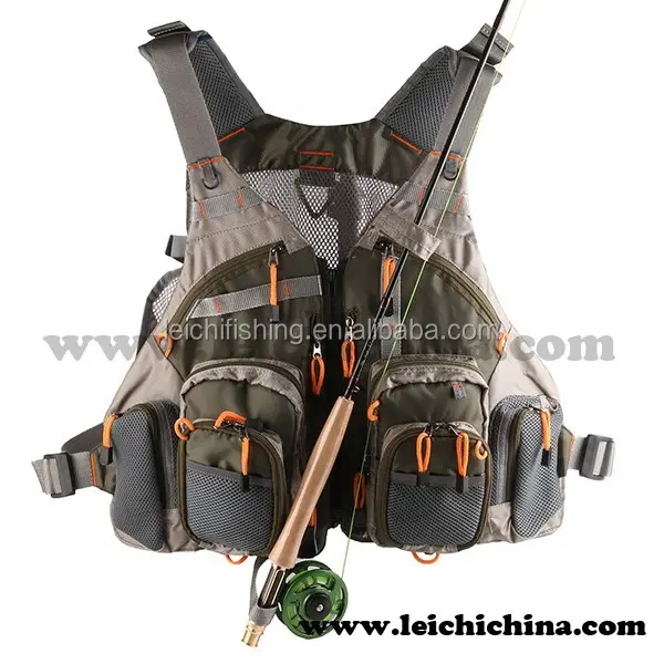Waterproof fly fishing vest