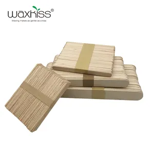 50Pcs Disposable Tongue Depressor Small Waxing Sticks Wooden Wax Sticks Wax  Applicator Sticks Wood Wax Spatulas for Hair Eyebrow Nose Removal