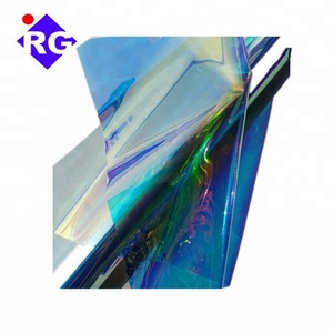 <span class=keywords><strong>Feuille</strong></span> <span class=keywords><strong>de</strong></span> film arc-en-ciel irisé multicolore Angelina pour fabrication d'ailes et tissu - Product Image 1