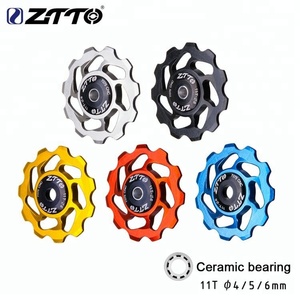 ZTTO pemindah gigi belakang sepeda, bantalan katrol roda keramik Jockey AL7075 CNC pit jalan raya panduan rol penahan 4mm 5mm 6mm - Product Image 2