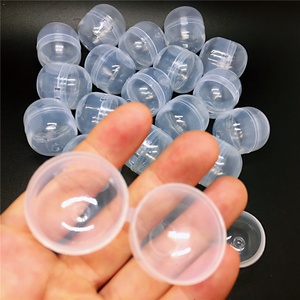 Bola Plastik PP Warna-warni Diameter 3X3.5Cm, Bola Kapsul Kosong Murah untuk Mesin Penjual Mainan - Product Image 5