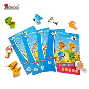 Hot Top Qualität Großhandel Günstige Kinder Custom ized Story Tier Finger puppe Tier Handpuppe