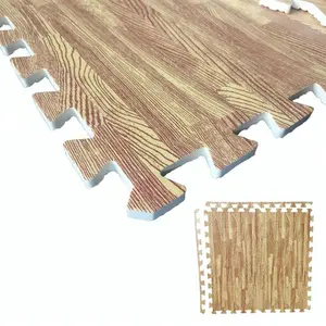 60X60 gỗ bọt gạch và các loại khác nhau câu đố mat thiết kế cho khách hàng nhà máy trực tiếp cho doanh số bán hàng