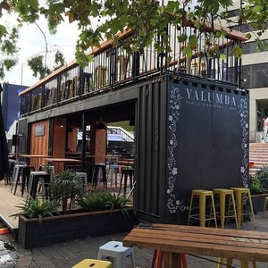 Moderna cafetería contadores Café bar 40ft contenedor tienda booth quiosco de comida modular contenedor de envío <span class=keywords><strong>restaurante</strong></span> - Product Image 2