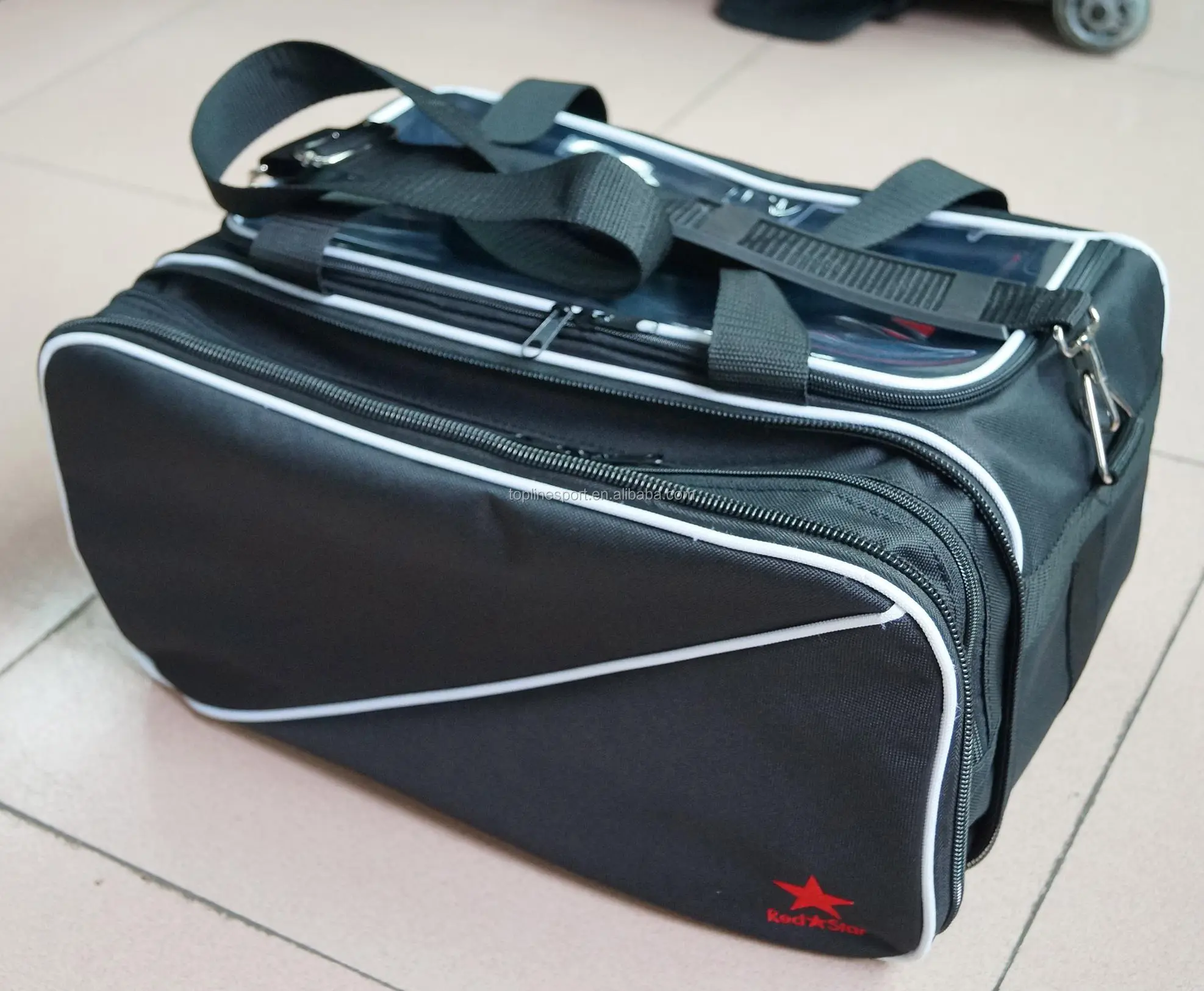 600D нейлон 2 Мяч Сумка-тоут Сумка Для Боулинга NBY-239B