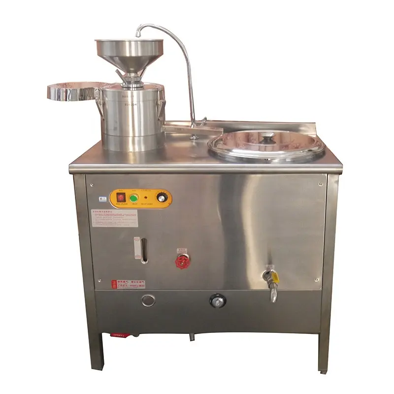 Machine de fabrication automatique pour soja, 40l, chauffe-gaz ou électrique, traitement du lait Tofu pour soja