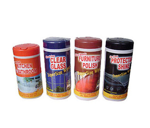 Lingettes humides pour l'entretien de la <span class=keywords><strong>voiture</strong></span> Nettoyage efficace du tableau de bord sans produits chimiques agressifs Parfum doux - Product Image 4