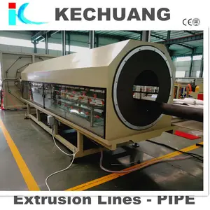 Machine de fabrication de tuyaux en plastique PVC Ligne de production de tuyaux en plastique PVC