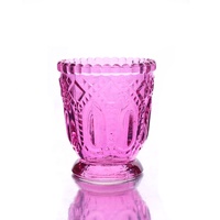 Individuell Gefärbte Glas-Champagnergläser Kerzenhalter Votivglas Kerzenglas