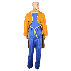 <span class=keywords><strong>De</strong></span> piel <span class=keywords><strong>de</strong></span> vaca articulado soldadores <span class=keywords><strong>delantal</strong></span> - Product Image 3