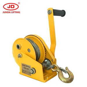 Durable pequeño cable winch mano manual 3 tonelada