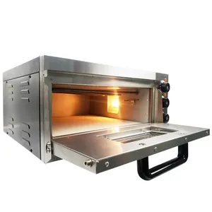 Horno italiano para pizza, base de piedra utomática para uso doméstico, en venta