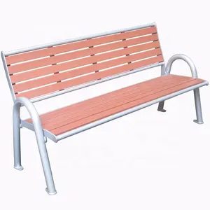 Recycled plastic outdoor wooden kids park bench kits