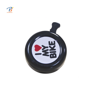Vente en gros de cloches de vélo colorées de Chine "J'aime mon vélo" <span class=keywords><strong>klaxon</strong></span> de vélo en métal - Product Image 5