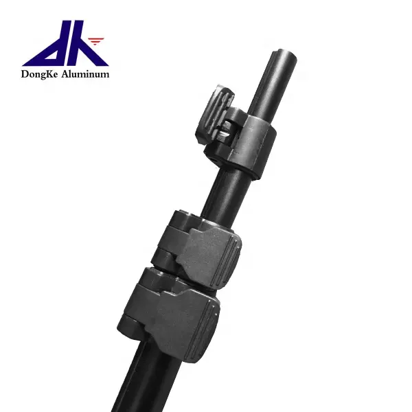 Custom Multifunction adjustable Aluminum telescopic pole with Locking parts