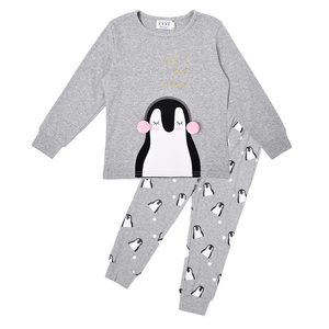Overol a Rayas para Bebé Petelulu, Ropa Infantil de Boutique, Diseño de Pingüino, Verano, Transpirable, 100% Algodón de Punto, <span class=keywords><strong>Pijama</strong></span> de 2 Piezas - Product Image 2
