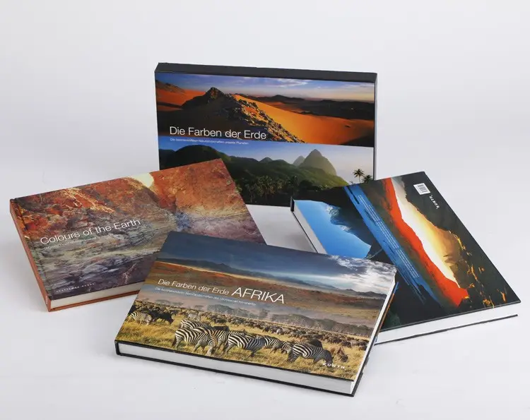 Фотоальбом в твердом переплете с изображением пейзажа