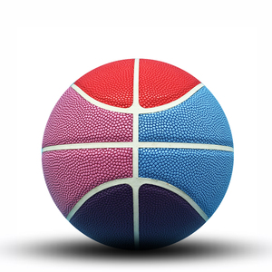 Pallone <span class=keywords><strong>da</strong></span> <span class=keywords><strong>basket</strong></span> per bambini <span class=keywords><strong>con</strong></span> logo personalizzato Multi-colore e <span class=keywords><strong>palla</strong></span> <span class=keywords><strong>da</strong></span> allenamento per interni - Product Image 1