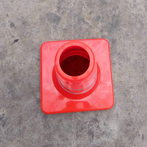 900Mm 4.5Kg New Zealand Tất Cả Màu Cam Mỏng PVC Phản Xạ Nón Trafic Với Dải Phản Xạ Cường Độ Cao - Product Image 4