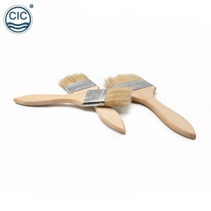 Kuas Cat Gagang Kayu 3 Inci Bulu Alami 100% Tahan Lama dan Ekonomis - Product Image 2