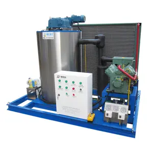 3 tấn Ice Maker Máy Flake Canada CE thương mại tàu áp lực bitzer máy nén Ice Máy làm mát không khí/nước làm mát 1280