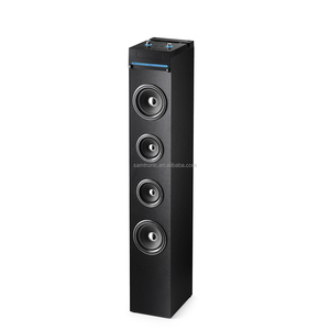 <span class=keywords><strong>Altavoz</strong></span> Inalámbrico de Madera de 2.0 Canales para SM-T10, <span class=keywords><strong>Altavoz</strong></span> de <span class=keywords><strong>Torre</strong></span> 5.0, Reproductor de <span class=keywords><strong>CD</strong></span>, Sistema de Karaoke para el Hogar - Product Image 4