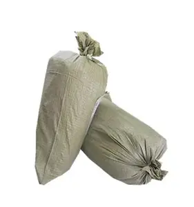 Российский зеленый строительный мусорный мешок из полипропилена, зеленый тканый мешок из геотекстиля, 50 кг, мешок из песка для прожектора