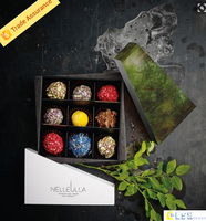 Boîte d'emballage personnalisée pour macaron, 300 pièces, avec diviseur de papier