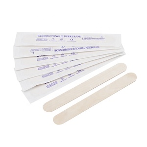 Commercio all'ingrosso a gettare sterile di legno abbassalingua - Product Image 3