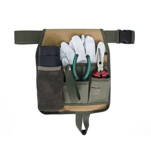 Sac de rangement de ceinture d'outils de jardinage de taille de charpentier d'ingénieur d'électricien résistant avec la sangle réglable