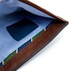 El wilmore doble fina Gary cuero con contraste cuero interior Los hombres <span class=keywords><strong>de</strong></span> cartera - Product Image 3