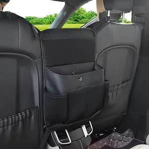 Auto asiento con espacio en el baúl, organizador de bolsa de almacenamiento con multi-uso correa ajustable