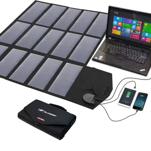 Dual USB And DC Folding solar panel 100 Watt Portable Solar Panel To Charge Phones/Cameras/Laptop/Mp4