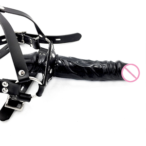 Imperatore nero <span class=keywords><strong>Bocca</strong></span> Aperta <span class=keywords><strong>Palla</strong></span> Gag Con Il Naso Gancio SM Strumenti di Schiavi Del Sesso <span class=keywords><strong>Bocca</strong></span> Plug Full Testa Harness Giocattolo Del Sesso - Product Image 3