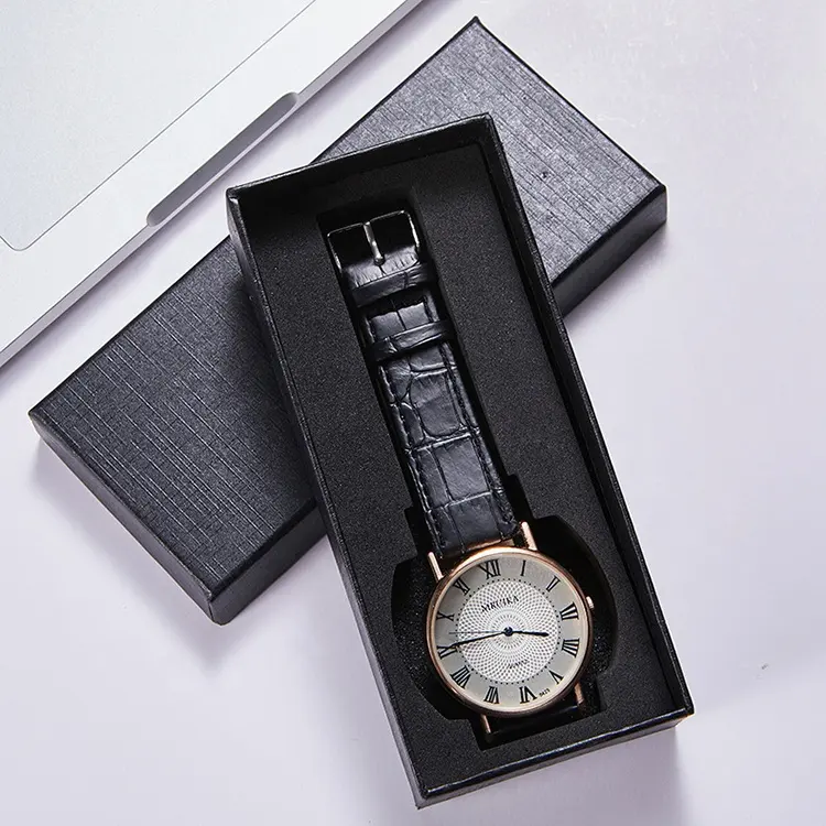 OEM工場製ロゴ紙ギフト時計包装ボックス