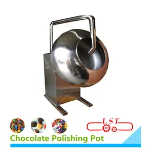 बहु समारोह चॉकलेट बादाम पागल कोटिंग मशीन मूंगफली चीनी कैंडी कोटिंग मशीन