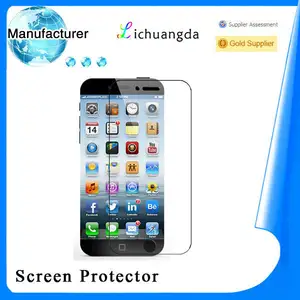 fabricante a prueba de explosiones protector de pantalla de cristal templado para el iphone 6 más protector de la pantalla de cr