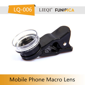 <span class=keywords><strong>Macro</strong></span> 6X <span class=keywords><strong>focale</strong></span> fixe appareil photo objectif pour téléphone intelligent tablet pc avec CE ROSH - Product Image 1