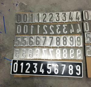 Placa <span class=keywords><strong>de</strong></span> matrícula <span class=keywords><strong>de</strong></span> aluminio para <span class=keywords><strong>coche</strong></span> y motocicleta, personalizada por sublimación, fabricante - Product Image 3