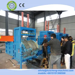 Semi-Automatic Hydraulic Baling Press For Cotton Fibre/Flax/Wool/Clothes