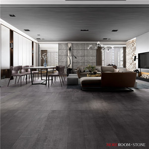 Carreaux de sol rustiques émaillés <span class=keywords><strong>en</strong></span> grès cérame MOREROOM STONE 600x1200 pour salon - Product Image 3