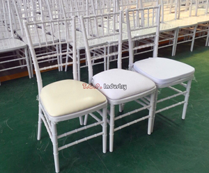 Cojines para Sillas de Boda, Negros, Chiavari, Modernos, Personalizados, de Alta Densidad, Suaves, para Uso en Hoteles - Product Image 4