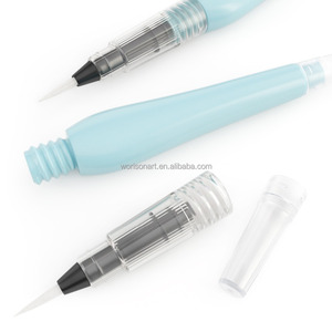 Lot de 3 pinceaux portables pour <span class=keywords><strong>aquarelle</strong></span>, crayons pinceaux souples pour débutants en peinture et dessin, fournitures artistiques - Product Image 5