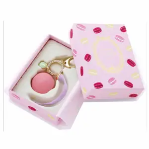 Cheap price gift packaging box for key chain with high quality