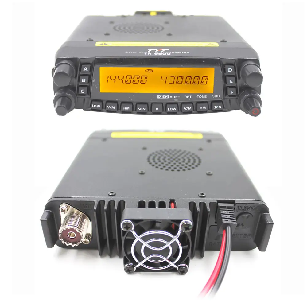 TYT TH-9800 50W Dual Band Dual Display Repeater Car Truck PTT Ham Radio Mobile Transceiver