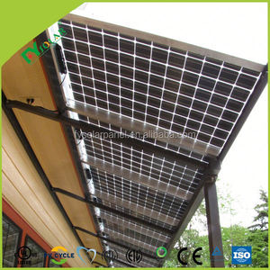 Tốt Nhất Trong Suốt Mono Panel Năng Lượng Mặt Trời/BIPV Mô-đun <span class=keywords><strong>PV</strong></span> - Product Image 2