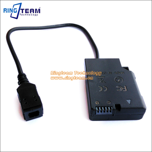 Batería Ficticia EN-EL14, Acoplador de CC, Adaptador de Conector de Alimentación EP-5A para Cámaras <span class=keywords><strong>Nikon</strong></span> D5500 D5300 D5200 D5100 D3100 <span class=keywords><strong>D3200</strong></span> D3300 Df - Product Image 2
