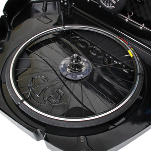 Étui rigide <span class=keywords><strong>pour</strong></span> <span class=keywords><strong>vélo</strong></span> ABS 700C <span class=keywords><strong>pour</strong></span> <span class=keywords><strong>vélo</strong></span> <span class=keywords><strong>de</strong></span> route TT Bike Mountain Bicycle Travel Case Vehicle Box <span class=keywords><strong>Transport</strong></span> Case - Product Image 4